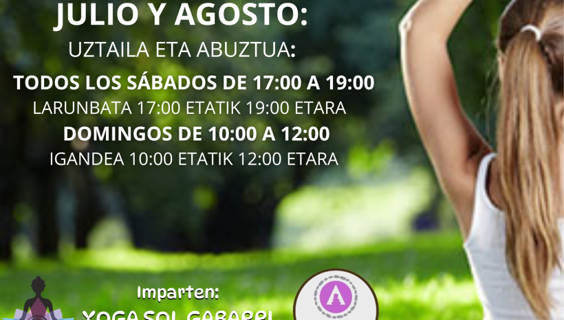 Yoga Y Baños de bosque en Urbasa Yoga Y Baños de bosque en Urbasa