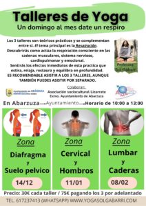 En estos talleres descubrirás el poder que tiene las técnicas de respiración  consciente para tu salud, tus estados de animo y potenciar el deporte o actividad que realices. 