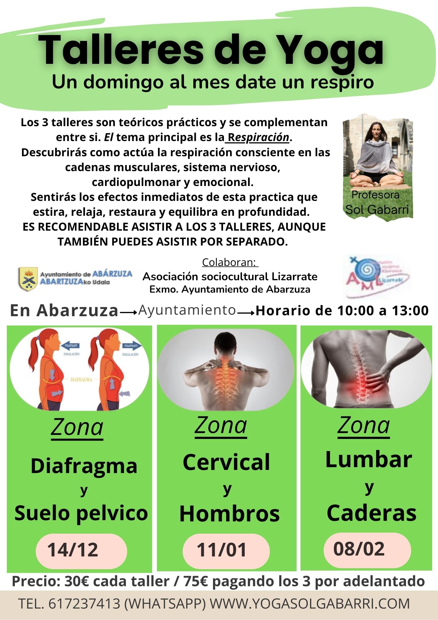 En estos talleres descubrirás el poder que tiene las técnicas de respiración consciente para tu salud, tus estados de animo y potenciar el deporte o actividad que realices.