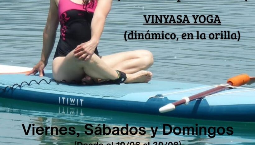 Sup Yoga en el pantano de Allóz